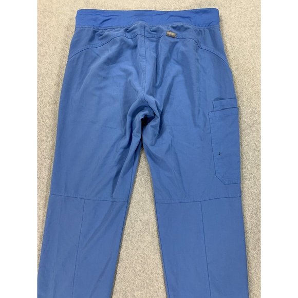 Figs Kade Cargo Scrub Pants (Women's Medium) Blue - Picture 12 of 13